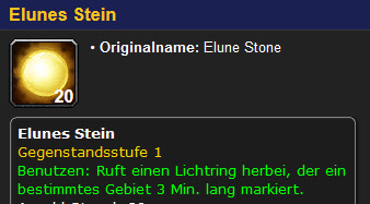 Der Stein von Elune