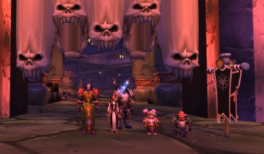 Der Eingangsbereich von Naxxramas